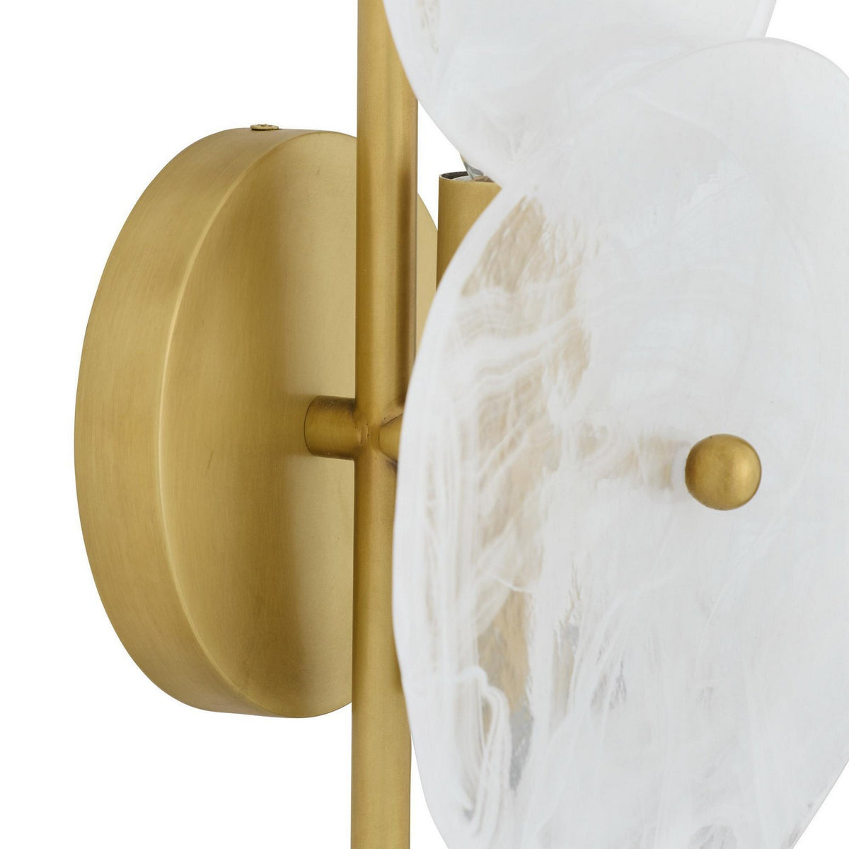 Arteriors - DWC64 - Deux lumières Murale - Kylie - Glaçage blanc