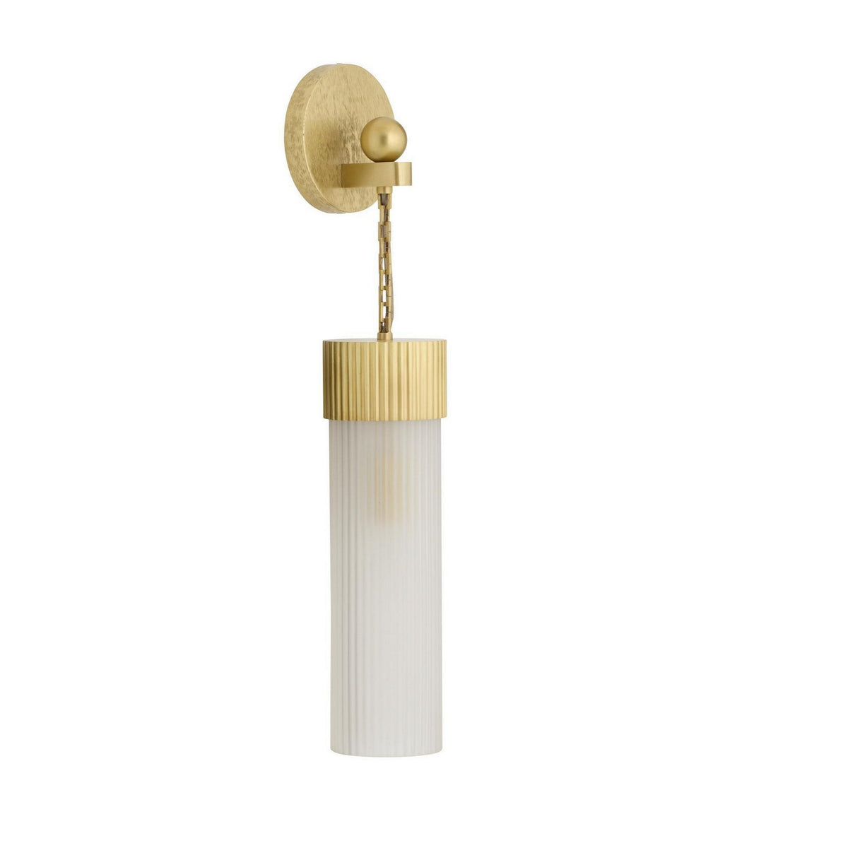 Arteriors DWC65 Jayce Wall Sconce in Antique Brass