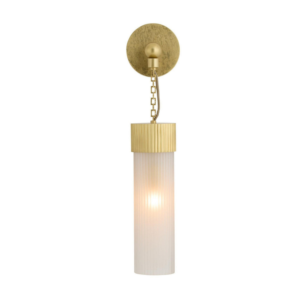 Arteriors DWC65 Jayce Wall Sconce in Antique Brass