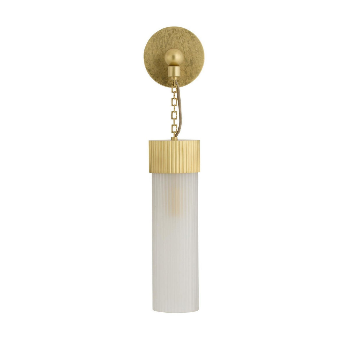 Arteriors DWC65 Jayce Wall Sconce in Antique Brass