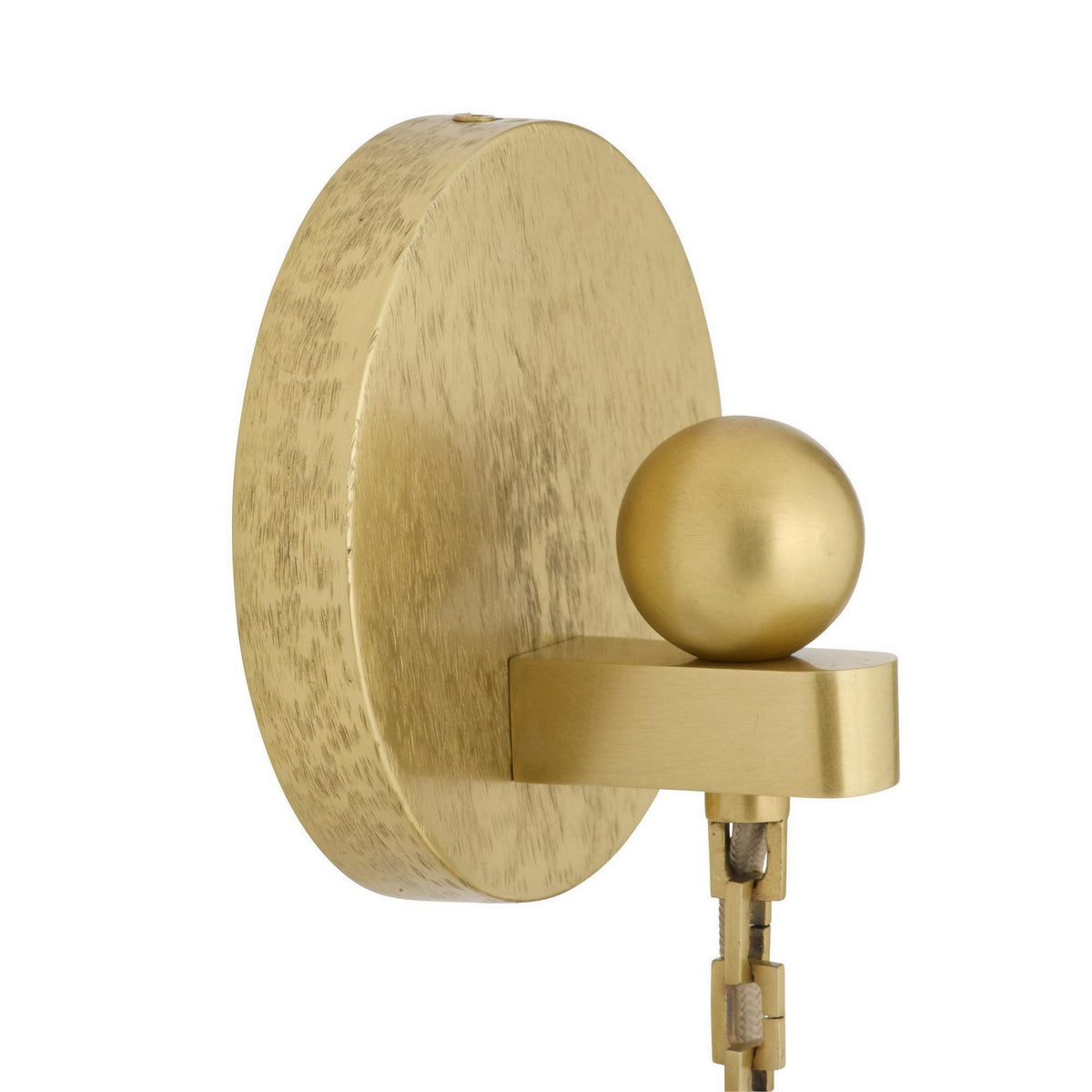 Arteriors DWC65 Jayce Wall Sconce in Antique Brass