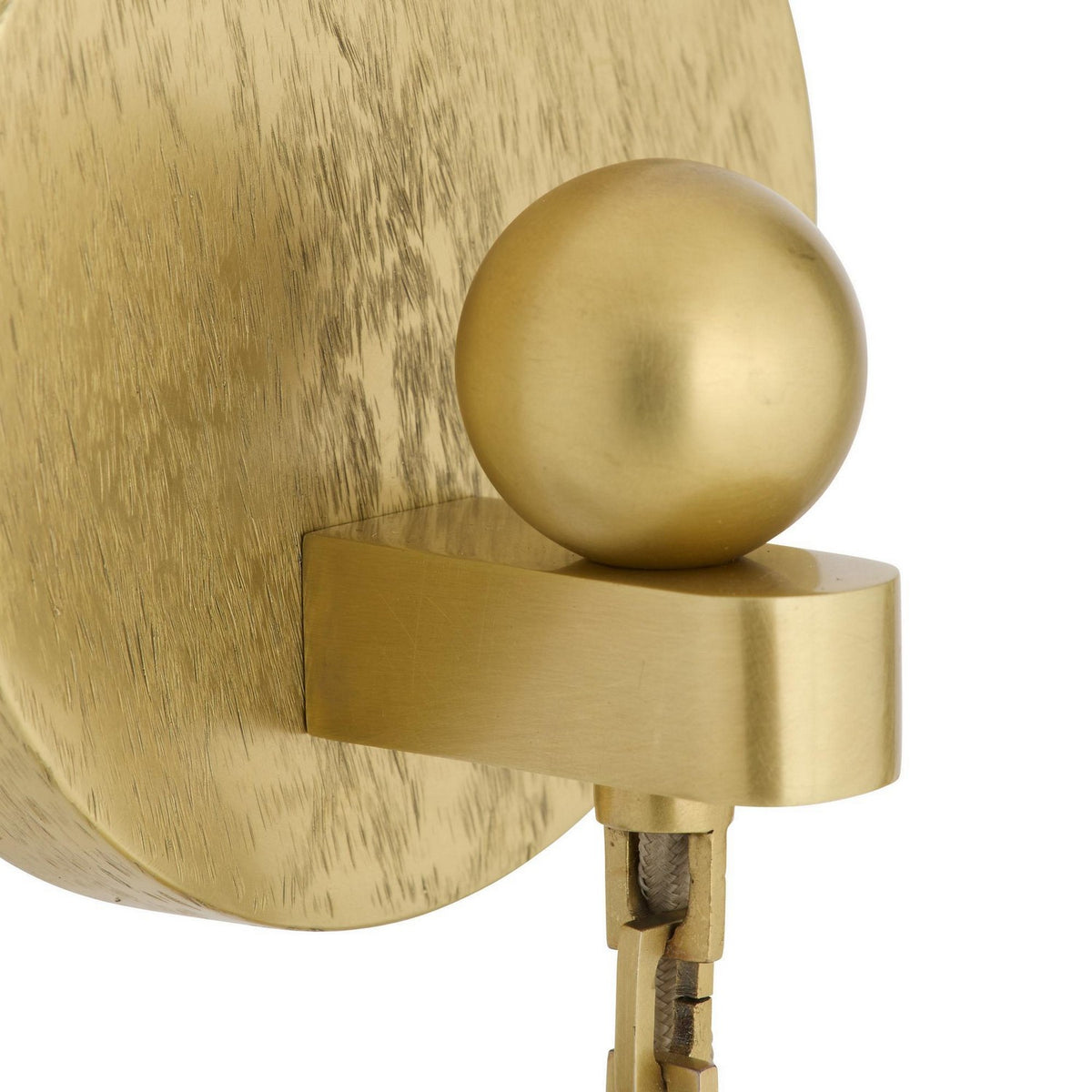 Arteriors DWC65 Jayce Wall Sconce in Antique Brass