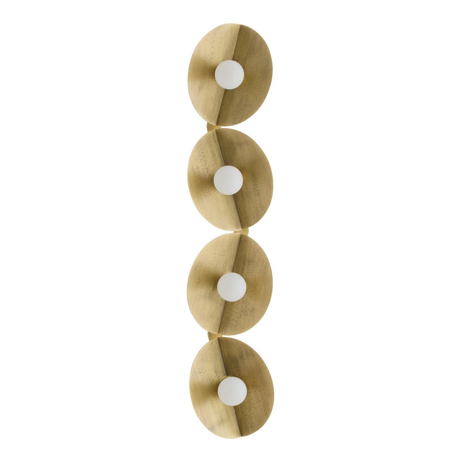 Arteriors - DWC69 - Quatre lumières Murale - Itzia - Laiton antique