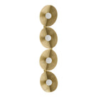 Arteriors - DWC69 - Quatre lumières Murale - Itzia - Laiton antique