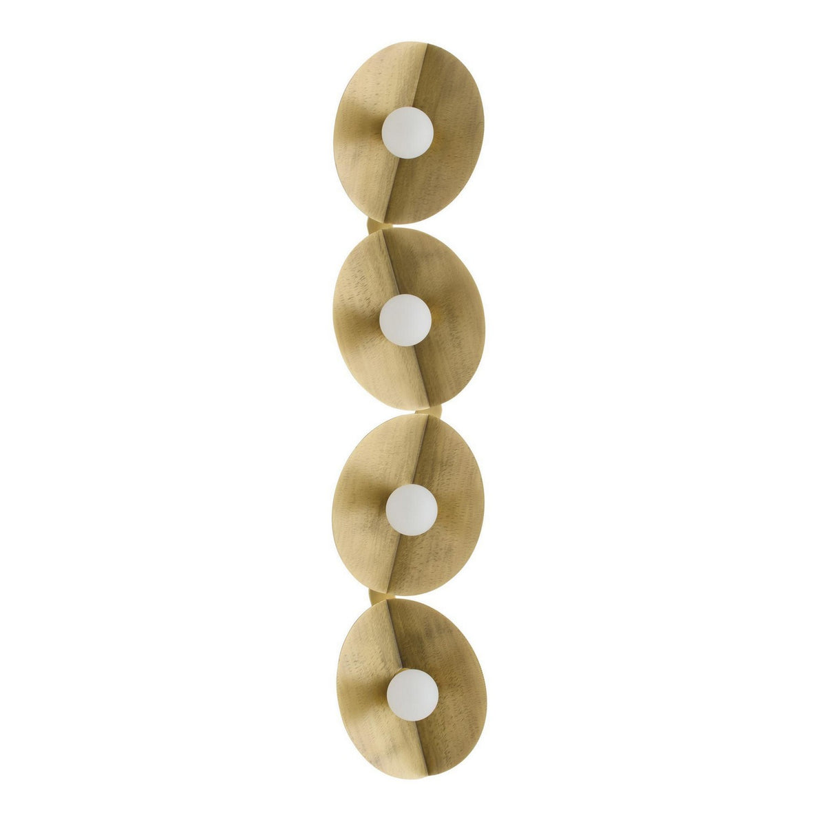 Arteriors - DWC69 - Quatre lumières Murale - Itzia - Laiton antique