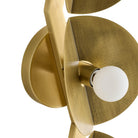 Arteriors - DWC69 - Quatre lumières Murale - Itzia - Laiton antique