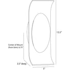 Arteriors - DWC78 - LED Wall Sconce - Jeter - Brandy