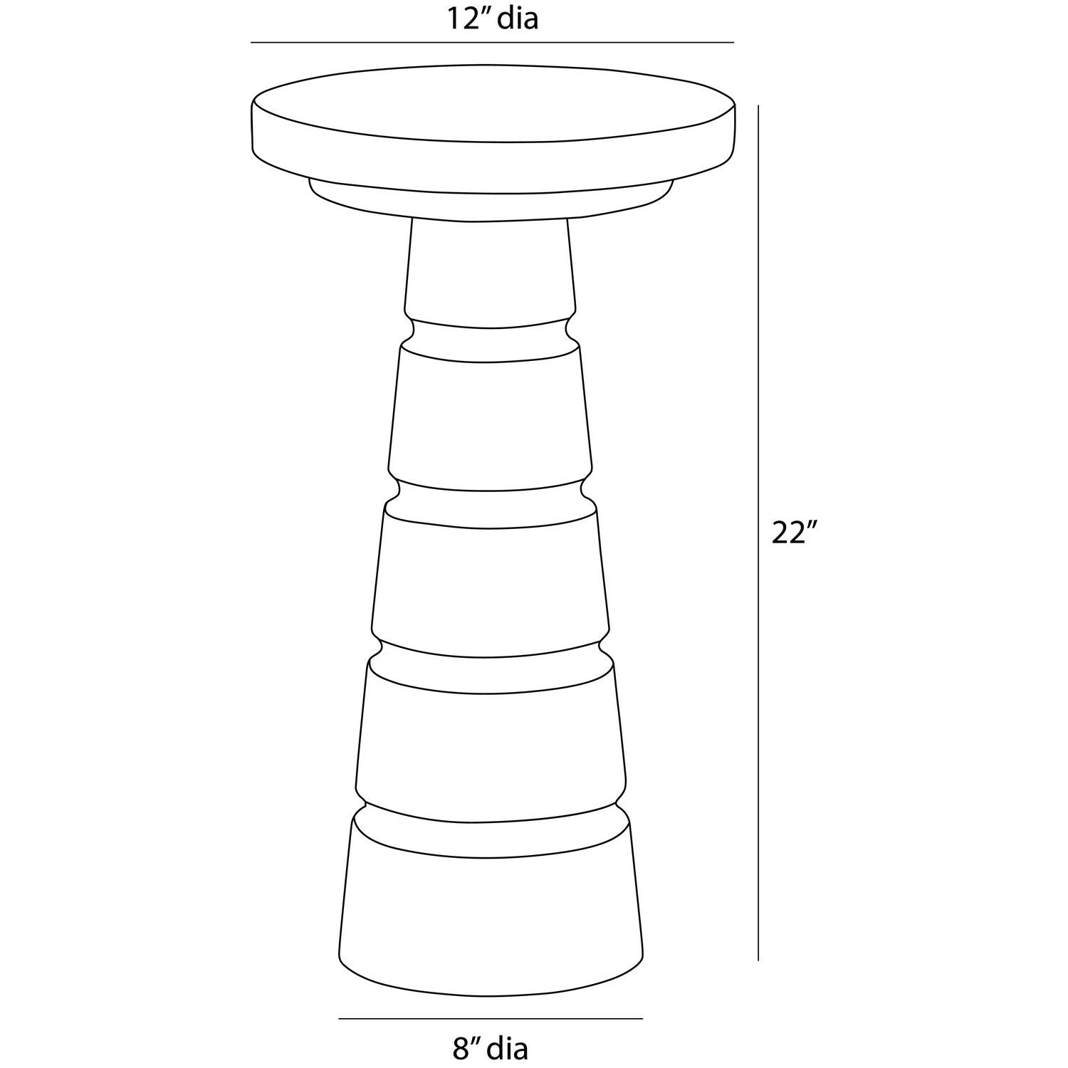 Arteriors - FAI24 - Table de boissons - Imani - Toronto