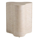 Arteriors - FES15 - Table d'appoint - Jojo - Loupe beige clair