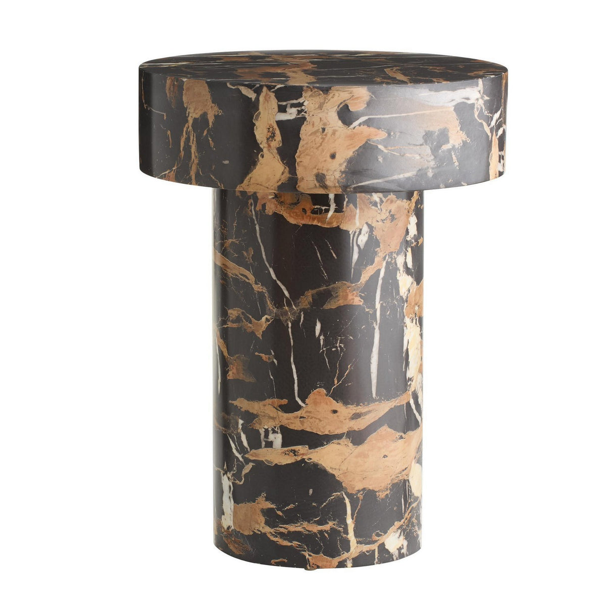 Arteriors - FES16 - End Table - Kopi - Espresso & White