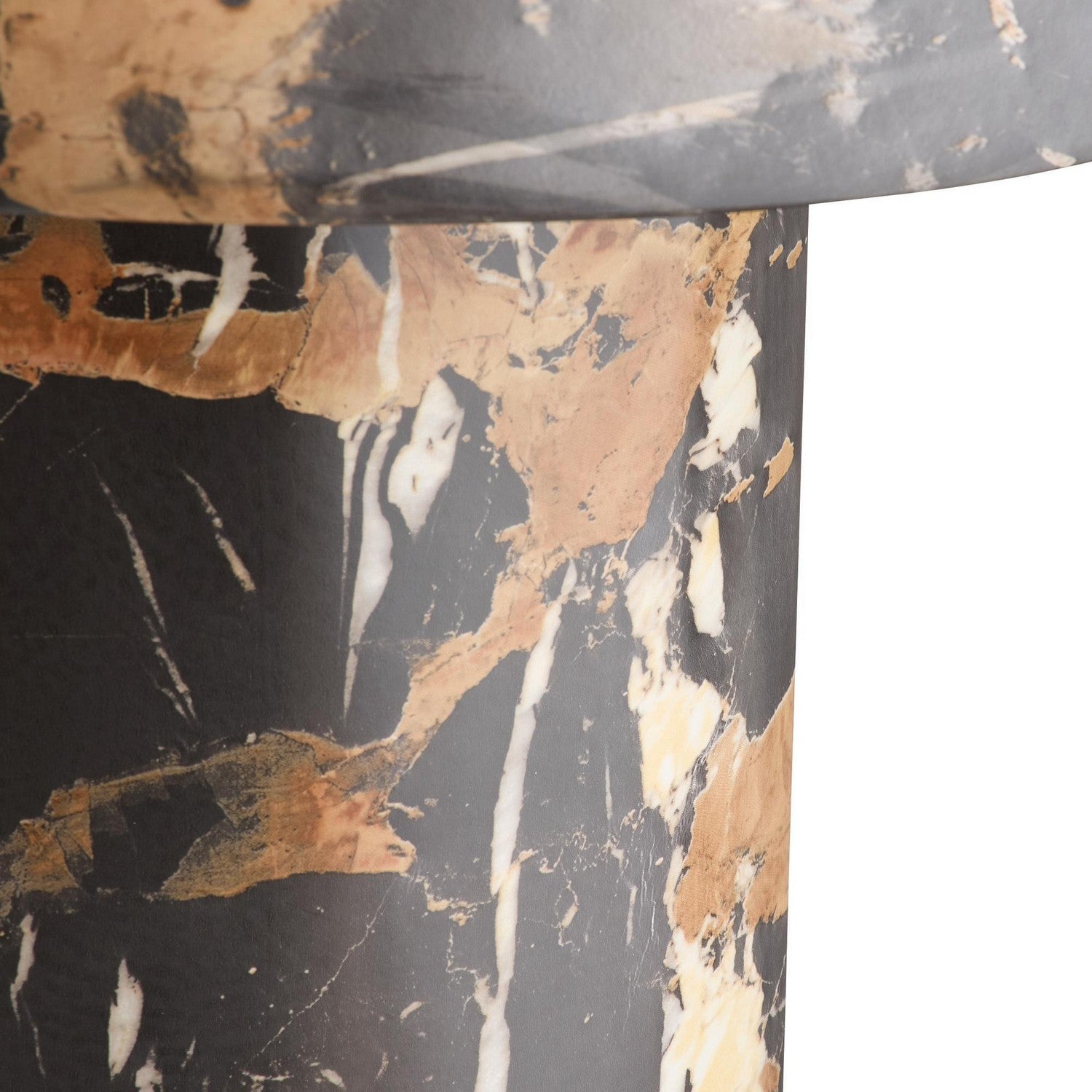 Arteriors - FES16 - Table d'appoint - Kopi - Espresso et blanc