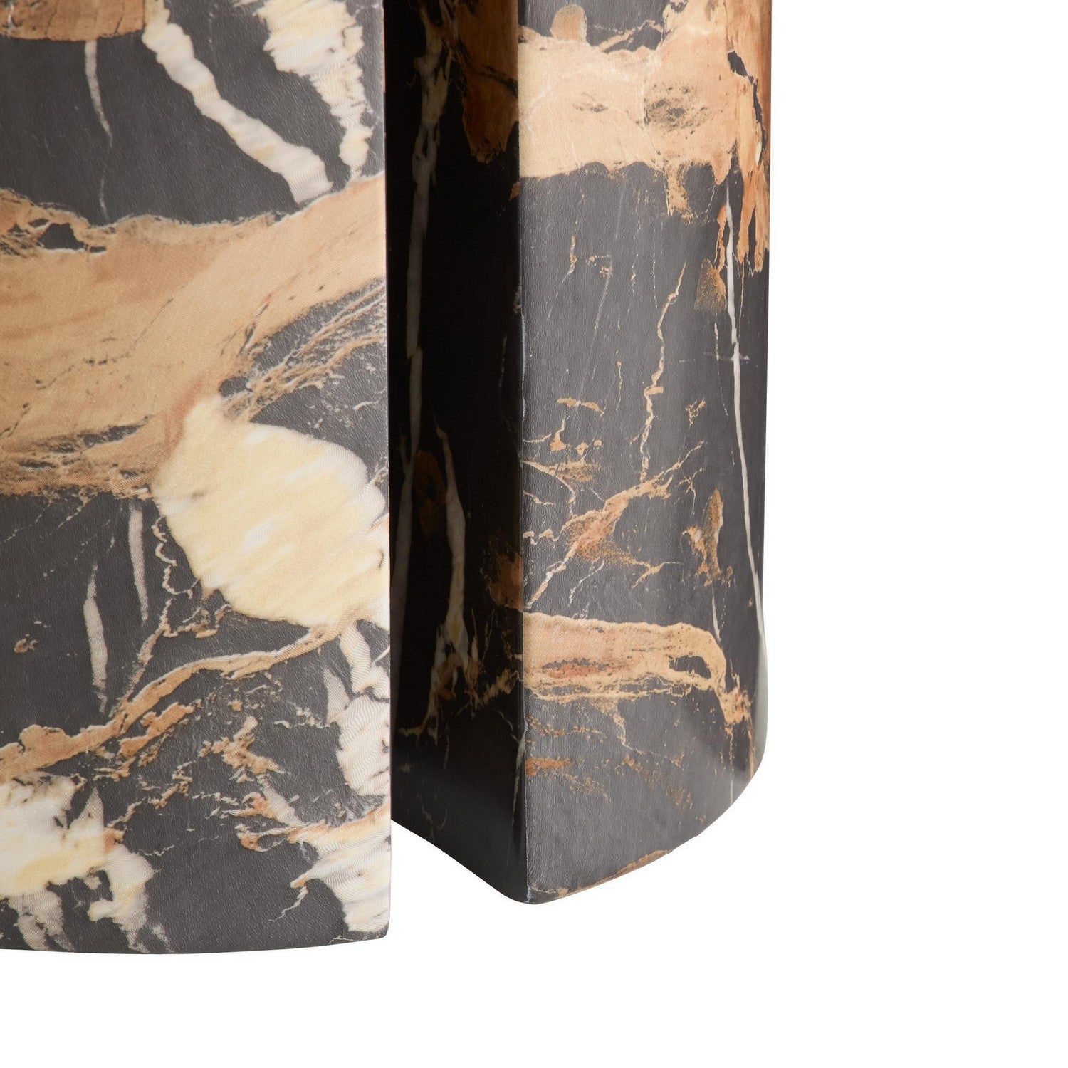 Arteriors - FES16 - Table d'appoint - Kopi - Espresso et blanc