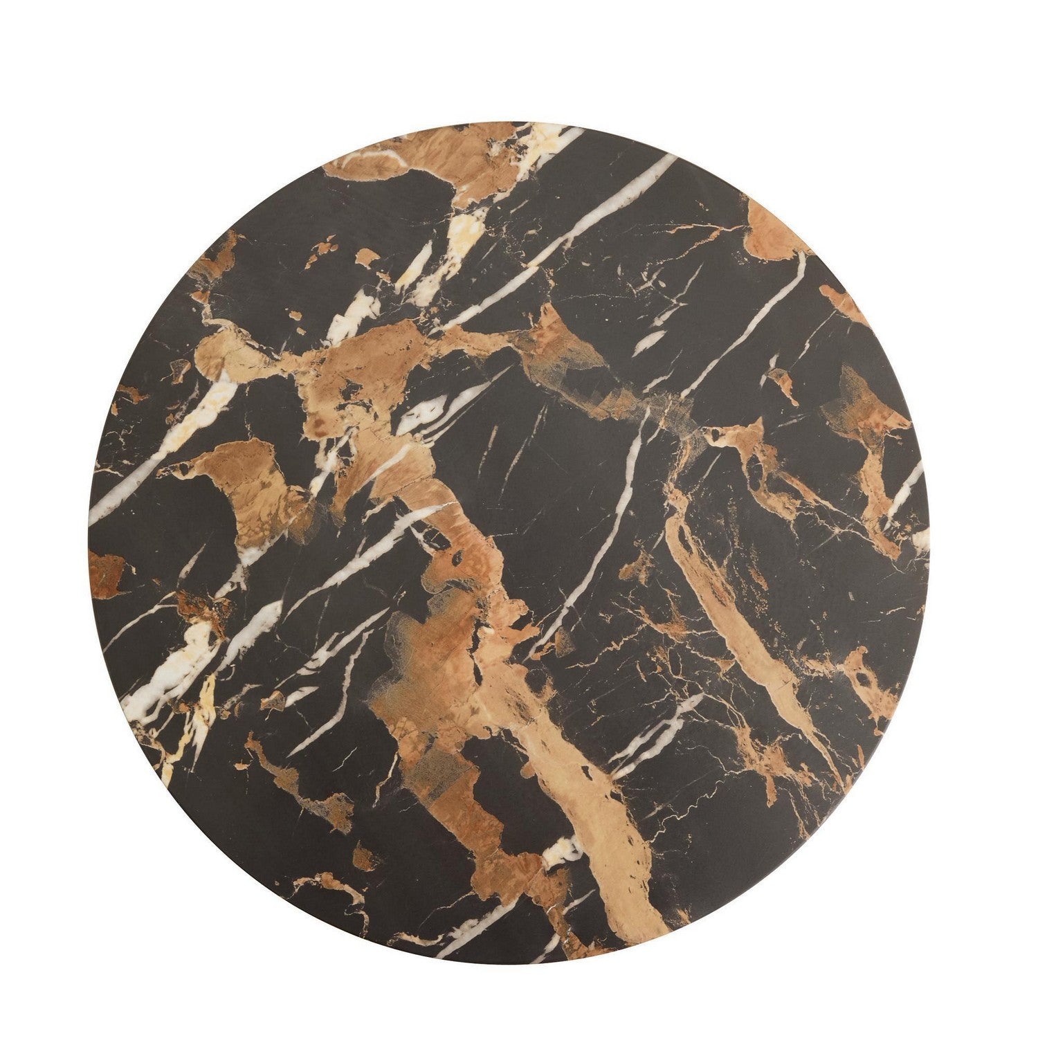 Arteriors - FES16 - Table d'appoint - Kopi - Espresso et blanc