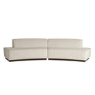 Arteriors - FFU07 - Canapé gauche - Islander - Vanille