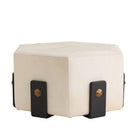 Arteriors - FOI13 - Ottoman - Ivonne - Blanc