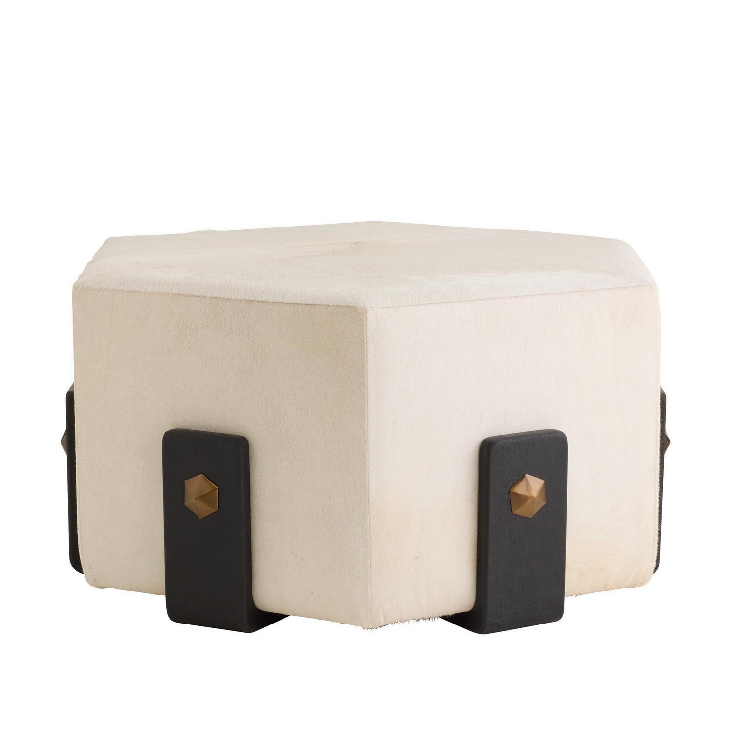 Arteriors - FOI13 - Ottoman - Ivonne - Blanc