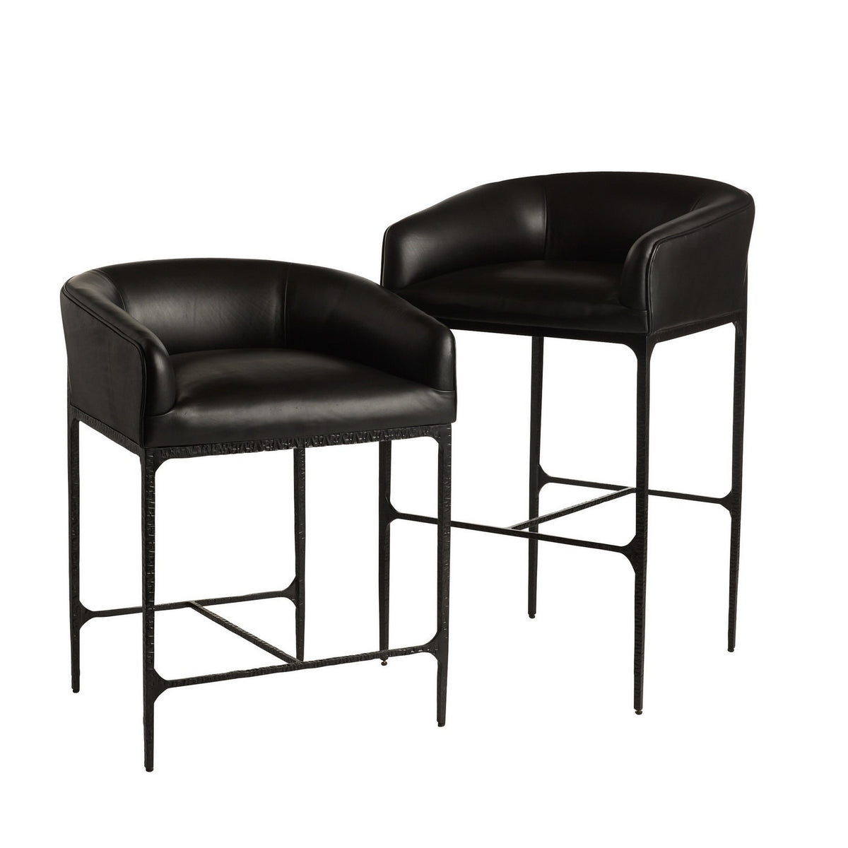 Arteriors - FSI17 - Tabouret de bar - Osbourne - Noir