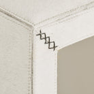 Arteriors - FSI18 - Tabouret de bar - Cowan - Blanc