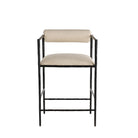 Arteriors FSI19 Barbana Counter Stool in Oxford White