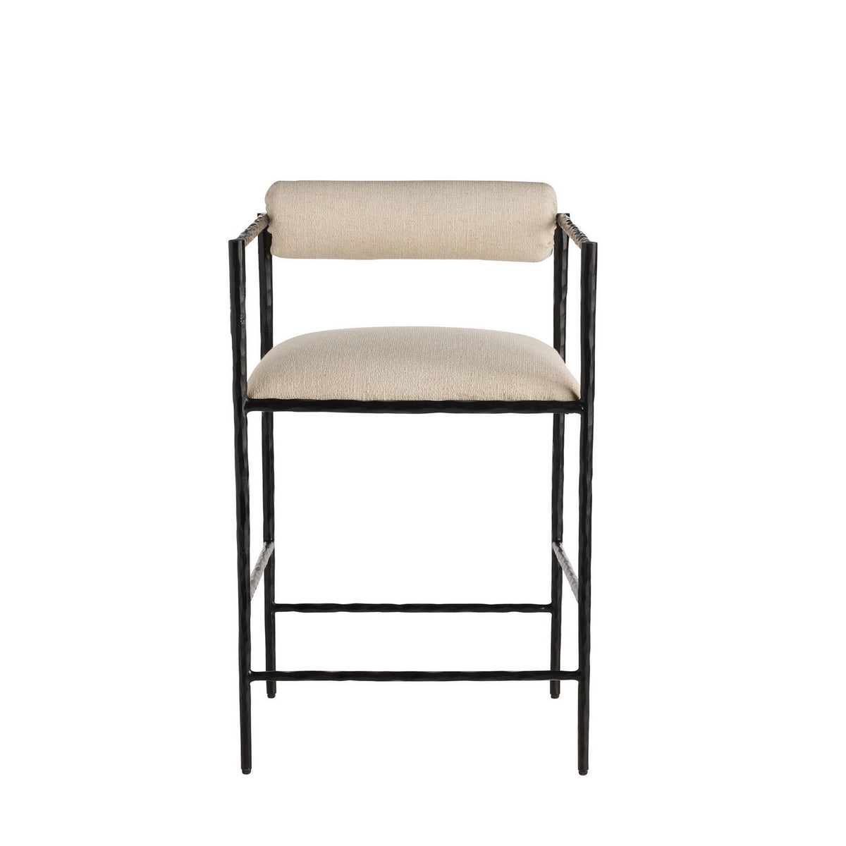 Arteriors FSI19 Barbana Counter Stool in Oxford White