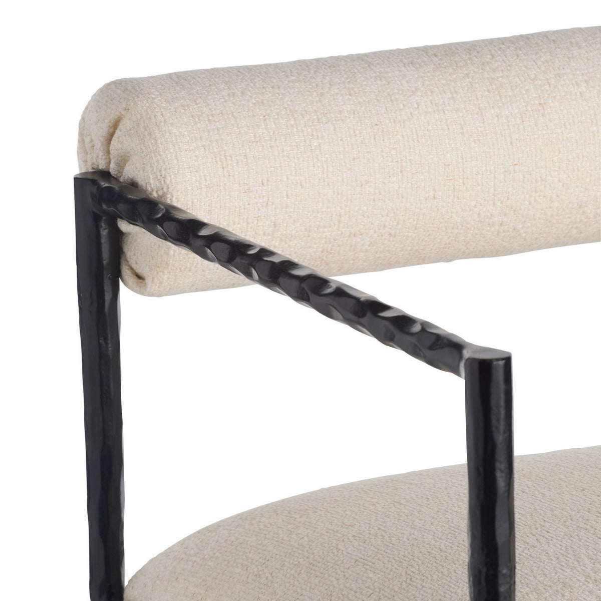 Arteriors FSI19 Barbana Counter Stool in Oxford White