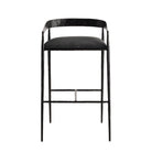 Arteriors FSI22 Ansel Bar Stool in Midnight Grey