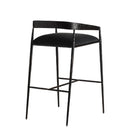 Arteriors FSI22 Ansel Bar Stool in Midnight Grey