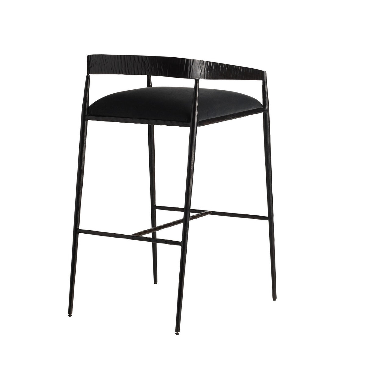 Arteriors FSI22 Ansel Bar Stool in Midnight Grey