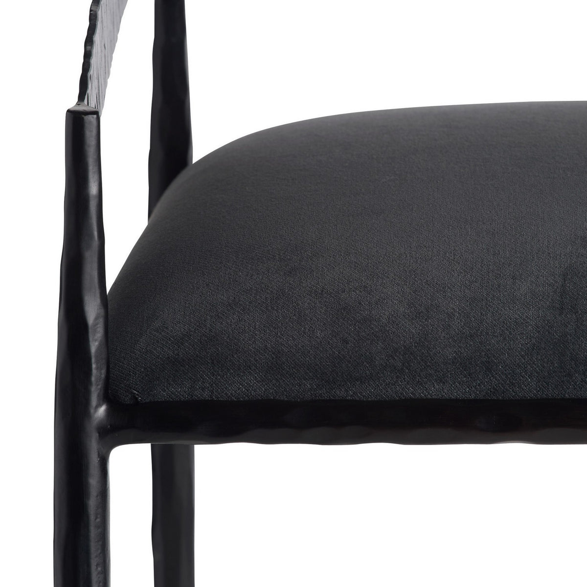 Arteriors FSI22 Ansel Bar Stool in Midnight Grey