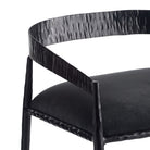 Arteriors FSI22 Ansel Bar Stool in Midnight Grey