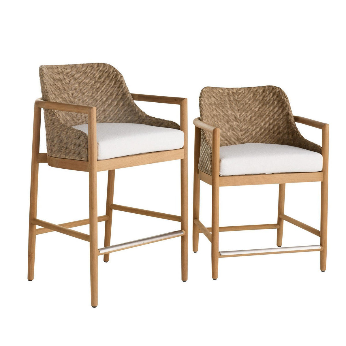 Arteriors - FSS12 - Tabouret de bar d'extérieur - Chilton - Perle