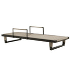 Arteriors - FTS03 - Chaise longue d'extérieur avec accoudoirs - Daytona - Buff