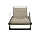 Arteriors - FTS03 - Chaise longue d'extérieur avec accoudoirs - Daytona - Buff