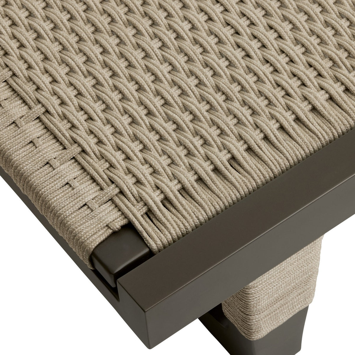 Arteriors - FTS03 - Chaise longue d'extérieur avec accoudoirs - Daytona - Buff