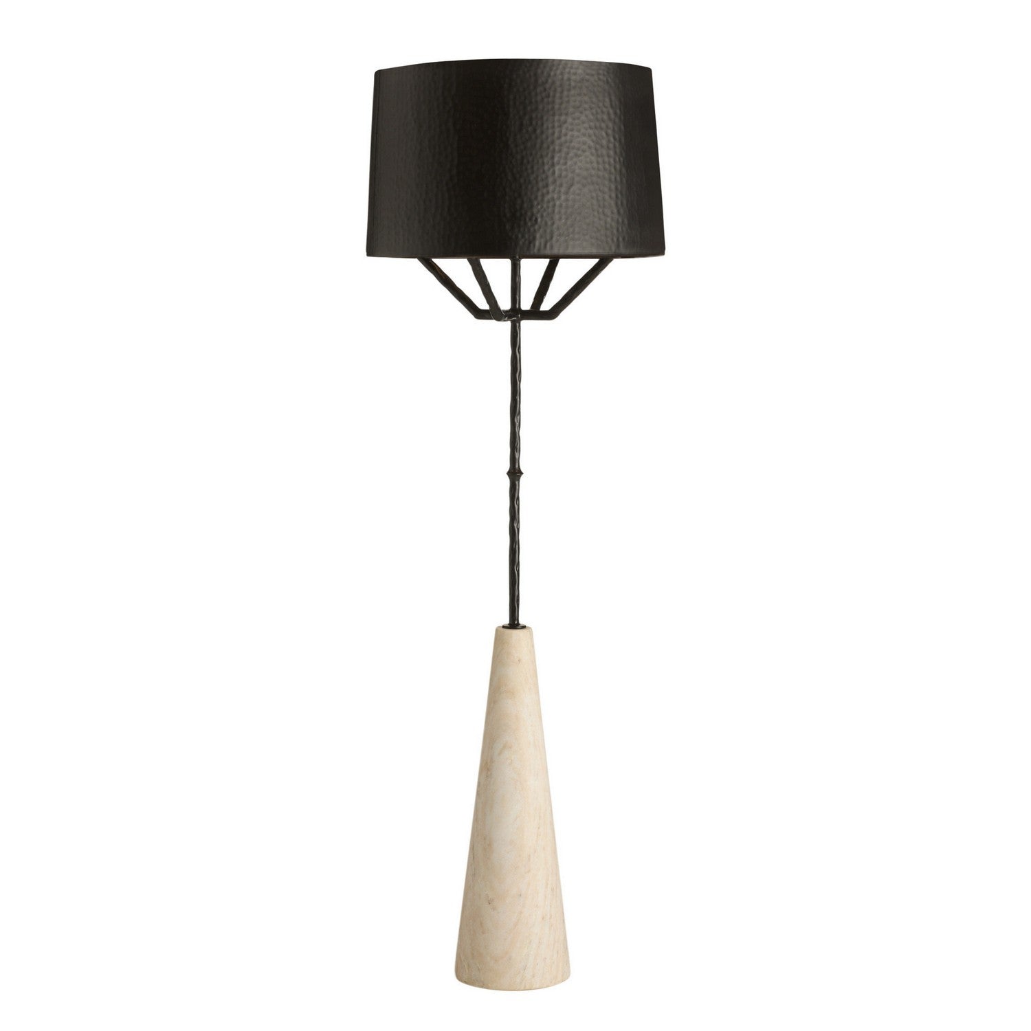 Arteriors - PFI17 - One Light Floor Lamp - Juneau - White