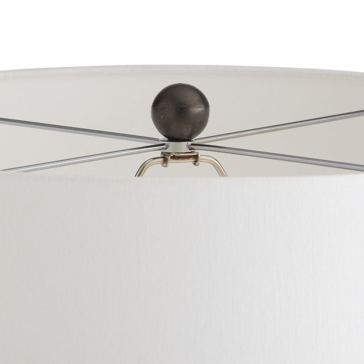 Arteriors - PFI19-754 - One Light Floor Lamp - Kash - Antiqued Aluminum