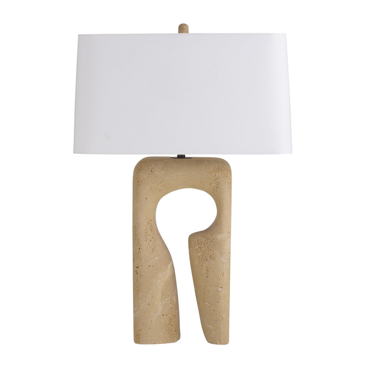 Arteriors - PTC63-SH044 - Une lumière Lampe de table - Kamora - Sable
