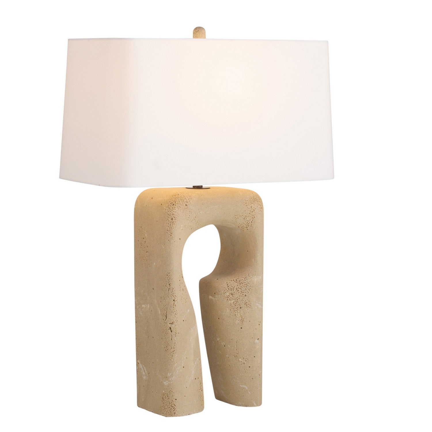 Arteriors - PTC63-SH044 - Une lumière Lampe de table - Kamora - Sable