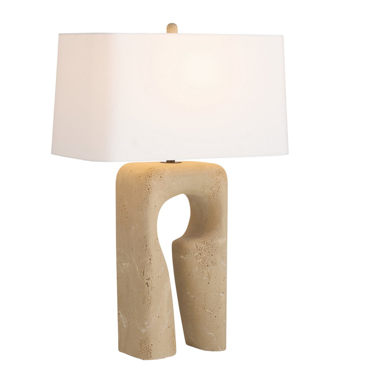 Arteriors - PTC63-SH044 - Une lumière Lampe de table - Kamora - Sable