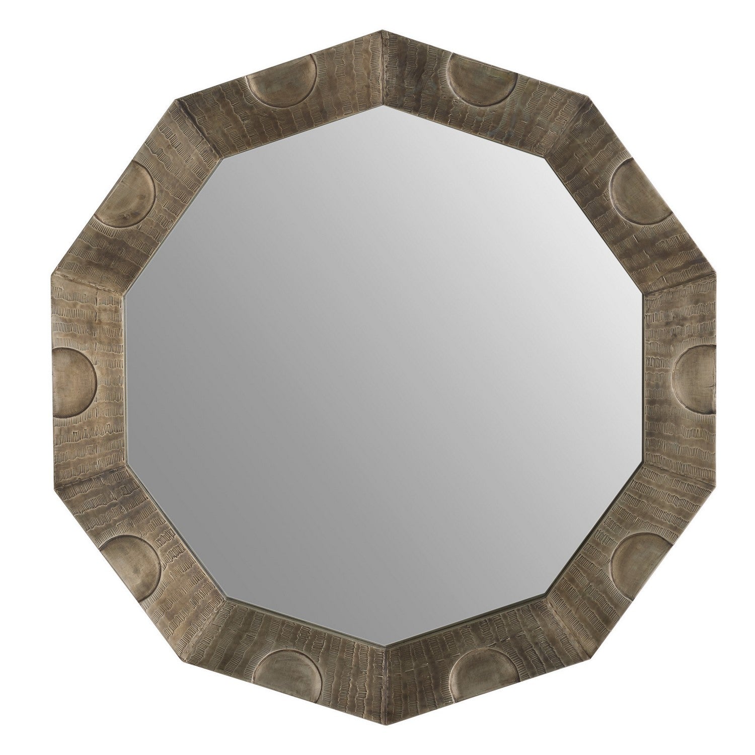 Arteriors - WMI86 - Mirror - Kiernan - Burnished Silver