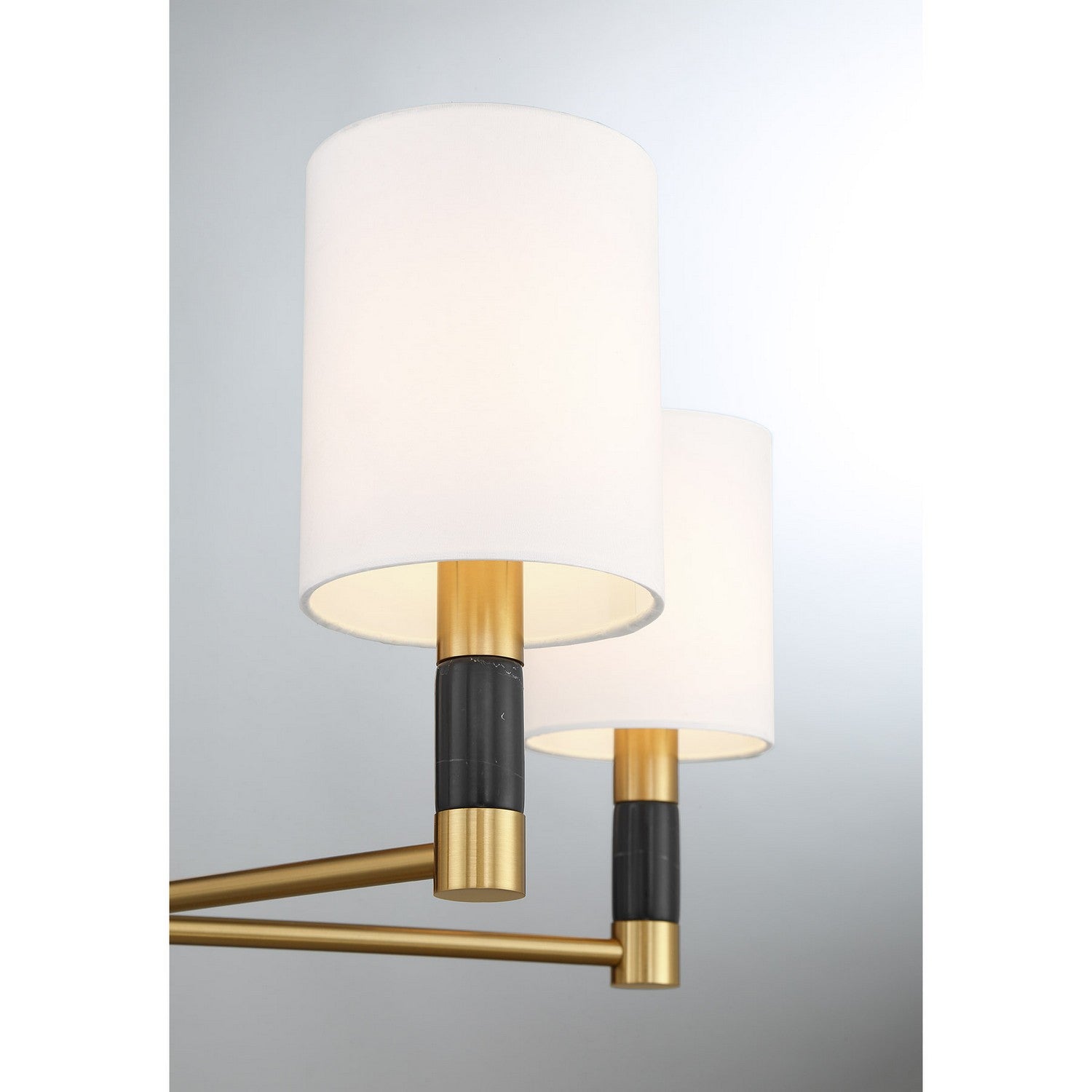 Savoy House - 1-4606-5-322 - Five Light Chandelier - Conrad - Warm Brass