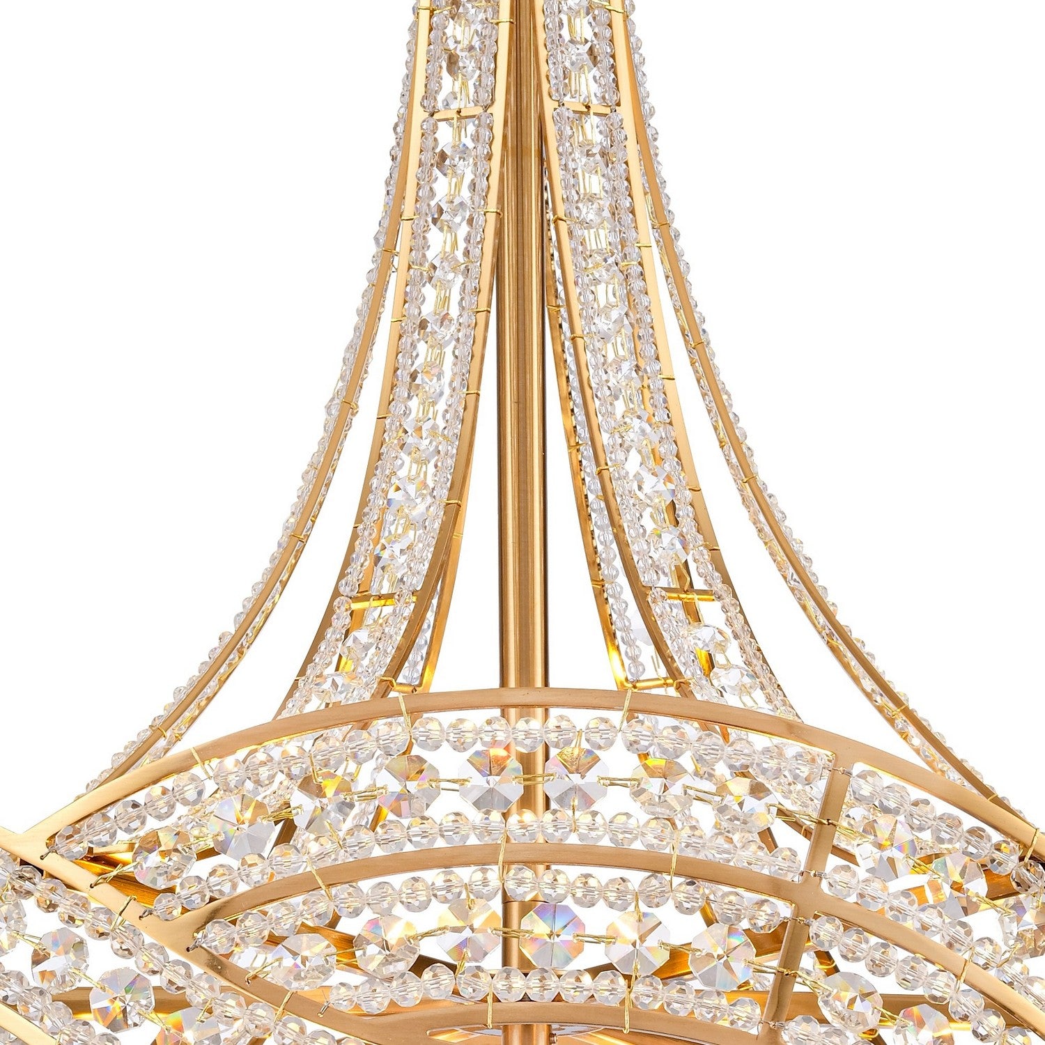 Arabela Lighting - 85231-6 - Six Light Chandelier - Anastasia - Lacquered Gold