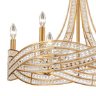 Arabela Lighting - 85233-6 - Six Light Chandelier - Anastasia - Lacquered Gold