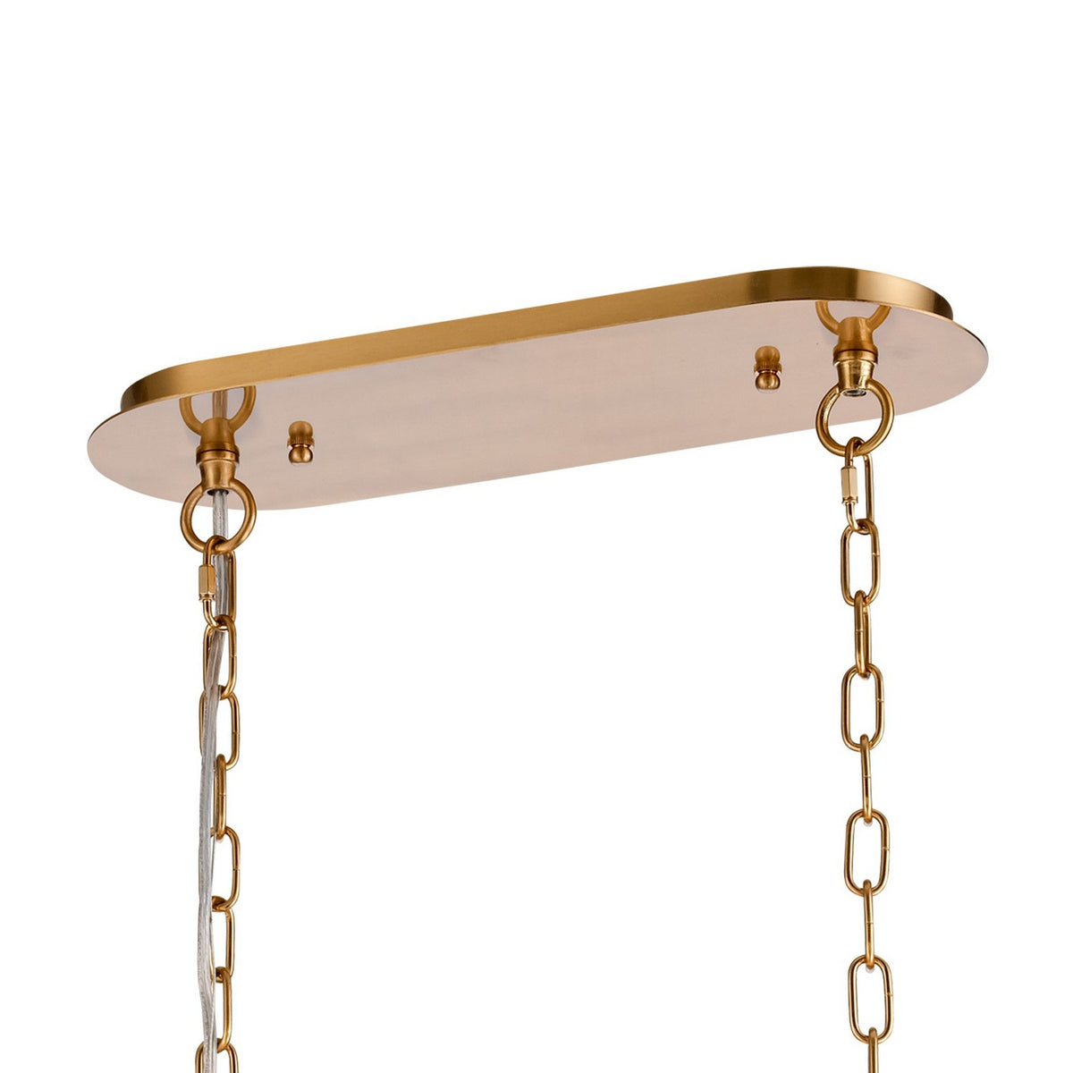 Arabela Lighting - 85234-8 - Eight Light Linear Chandelier - Anastasia - Lacquered Gold