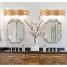 Arabela Lighting - 85236-3 - Three Light Vanity - Anastasia - Lacquered Gold
