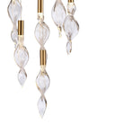 Arabela Lighting - 85213-6 - LED Pendant - Aurora - Natural Brass