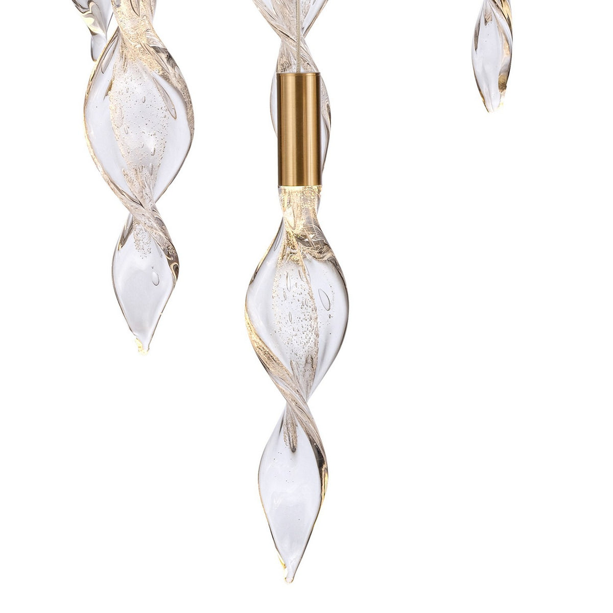 Arabela Lighting - 85213-6 - LED Pendant - Aurora - Natural Brass