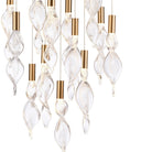 Arabela Lighting - 85214-13 - LED Pendant - Aurora - Natural Brass