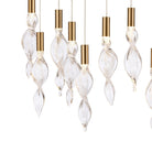 Arabela Lighting - 85216-14 - LED Linear Pendant - Aurora - Natural Brass