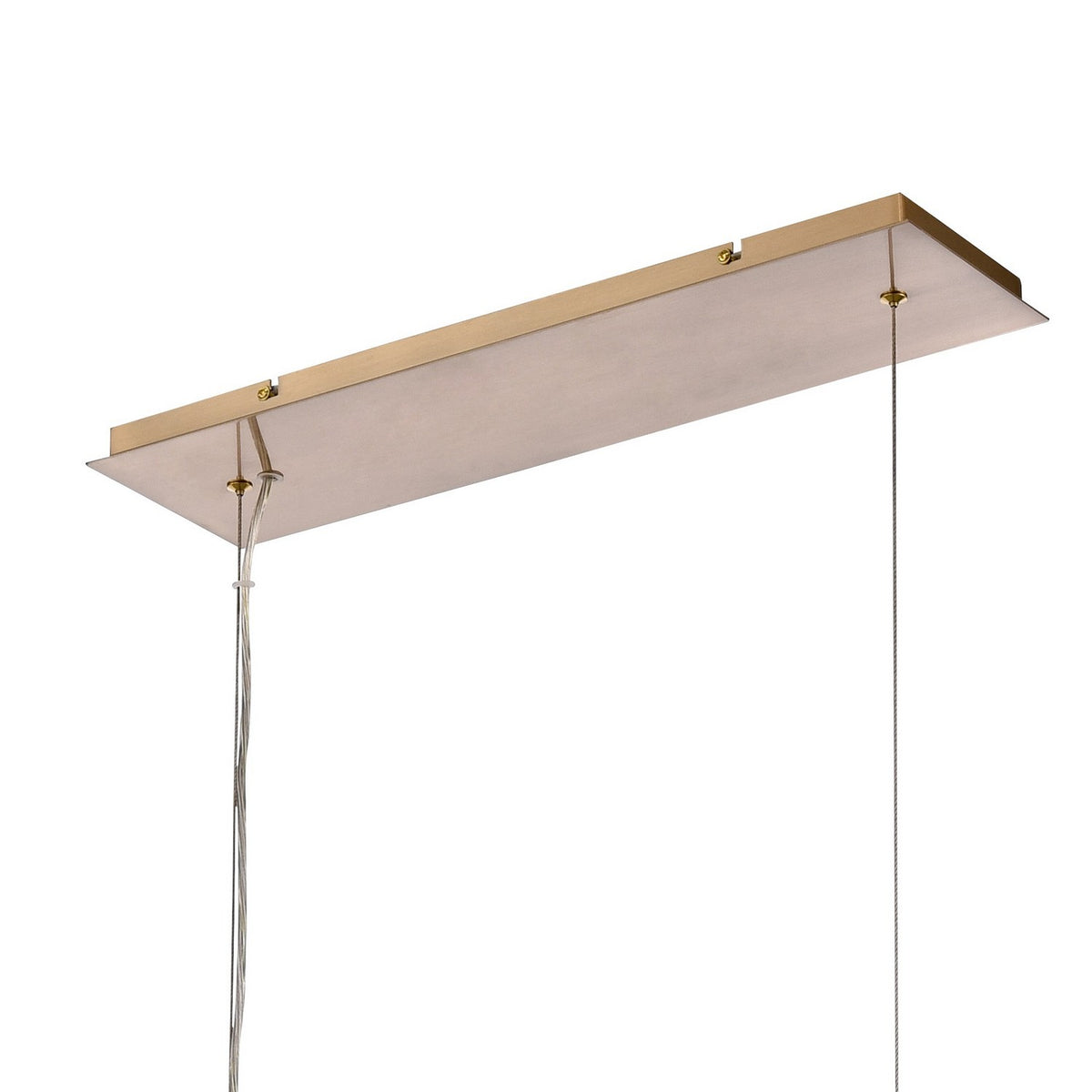 Arabela Lighting - 85172-7 - Seven Light Linear Chandelier - Boundaries - Lacquered Gold